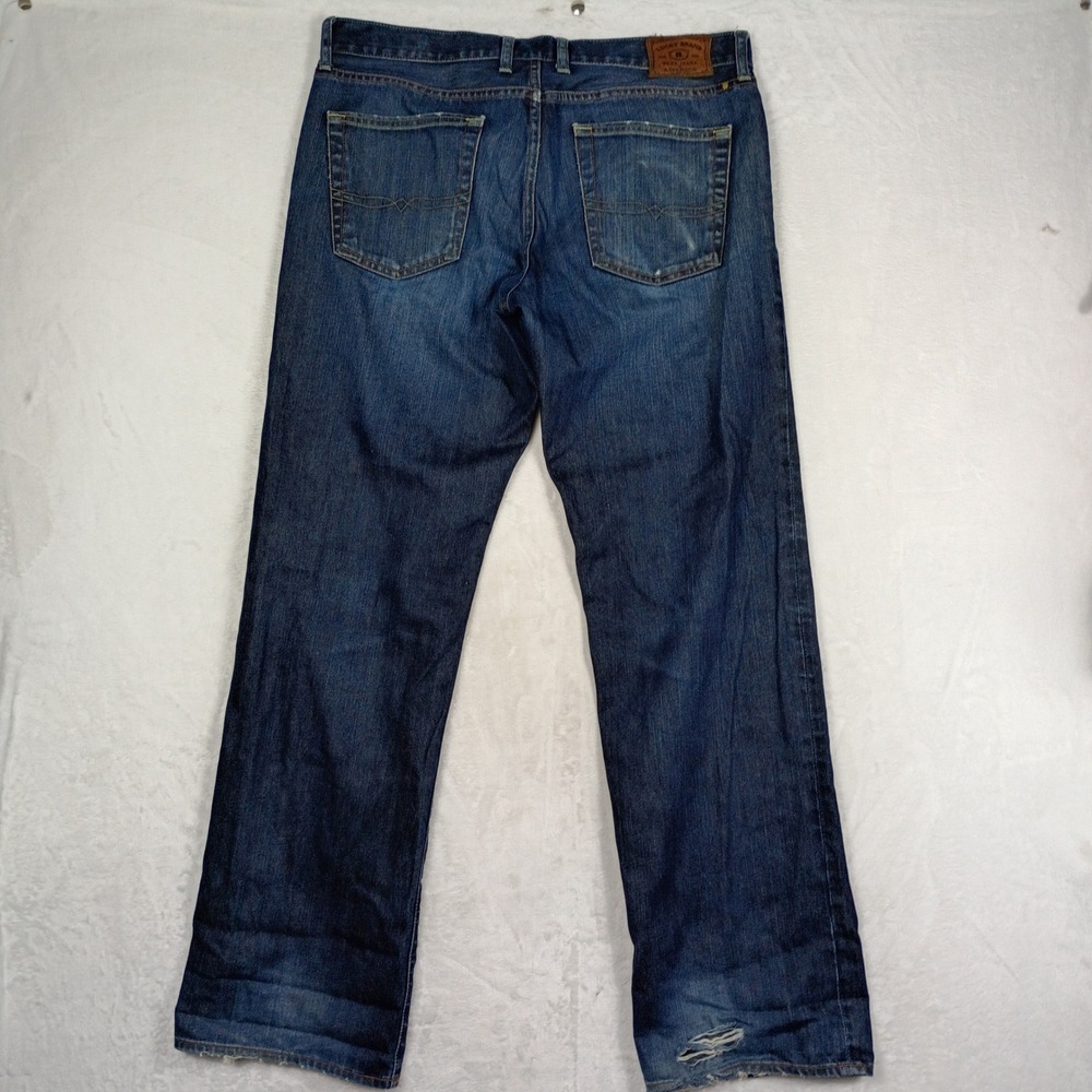 Lucky Brand Jeans Men 36 Blue Vintage Straight Denim Pants 90s Gorpcore Workwear